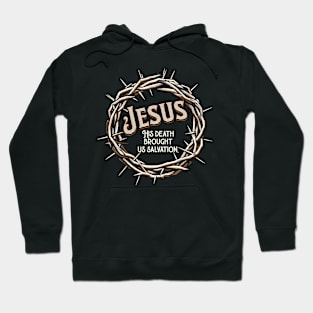 Design print christian phrase of jesus Hoodie